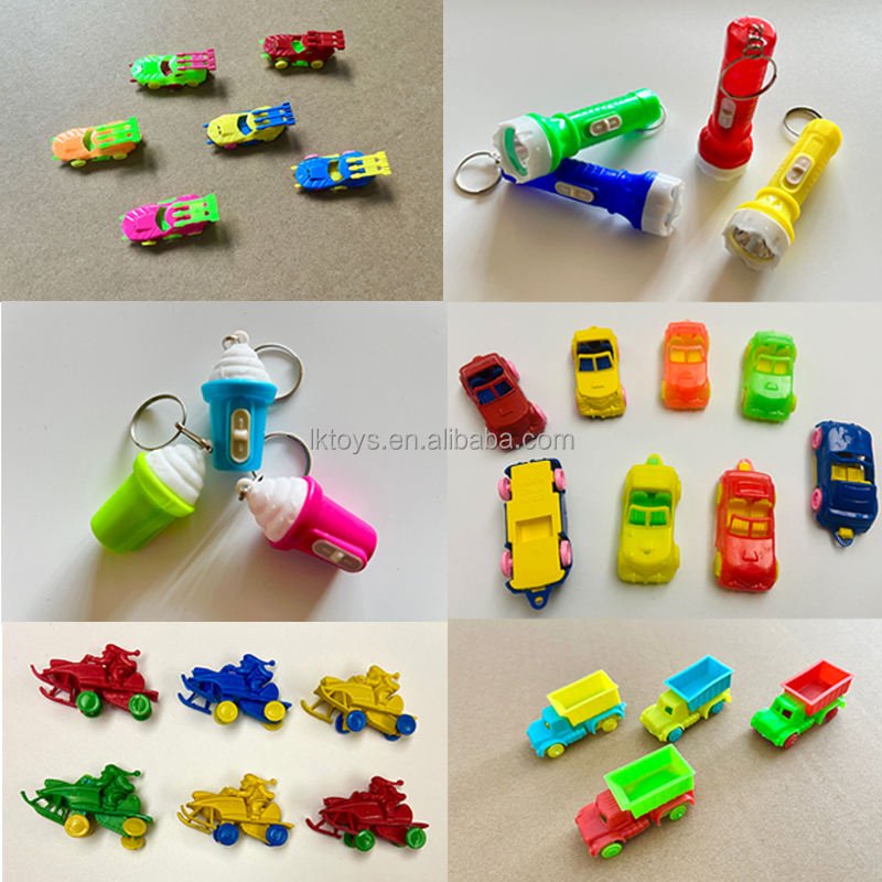 Lucky Toys Promotional Product Slingshot Cheap Cars Plastic Bulk Mini Toy for Sell Mini Action Figure Kids Model Toys 2-3cm