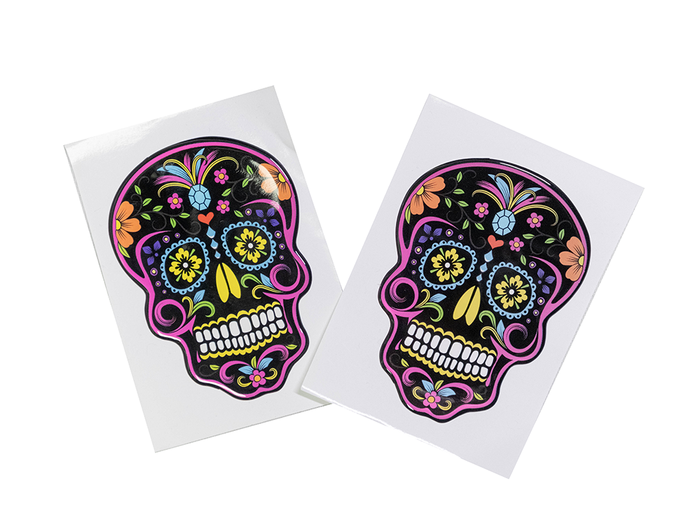 Wholesale New Design 3D Dome Epoxy Resin Decorative Sticker Sheet Custom DIY 3d Stickers for Phone Stickers