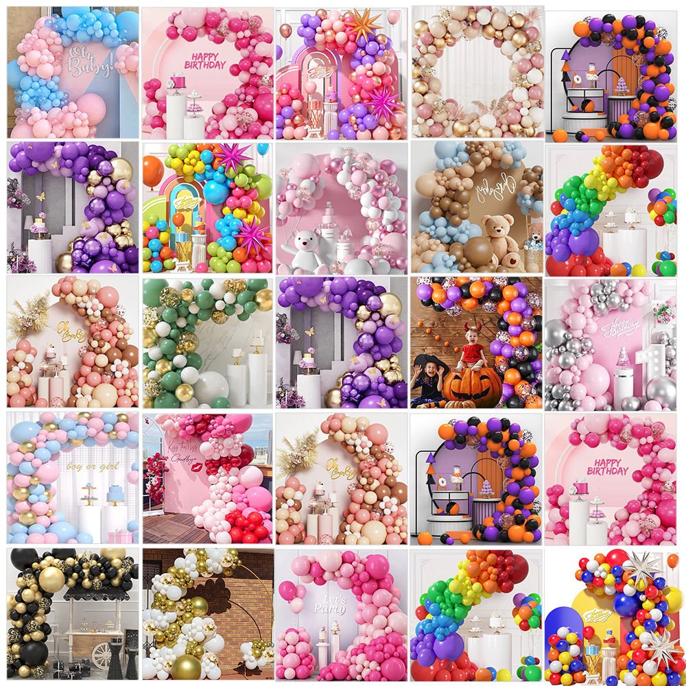 Happy Birthday Decoration Theme Set Balloon Party Decor Birthday Balloons Party Decorations for Kids