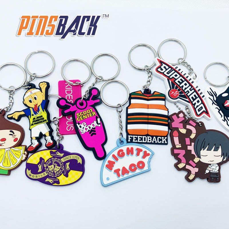 Custom Soft PVC Keychain Key Chain / Soft Rubber Keychains / Silicone Keyring
