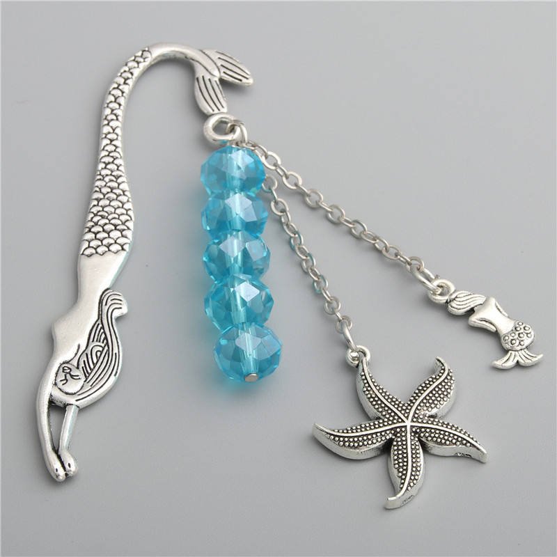 Popular Flower Plant Specimen Metal Gift Jewelry Zodiac Literary Leaf Antique Cultural Supplies Bookmark Metal Handicraft