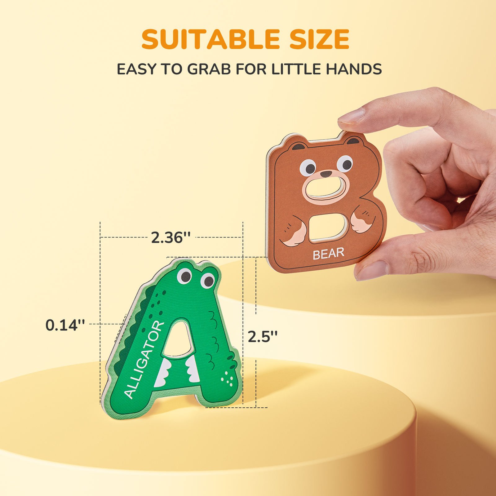 Joycat High Quality Wooden Fridge Magnet Educational Toys for Promotions and Gifts Wholesale Magnetic Sticker in Various Shapes
