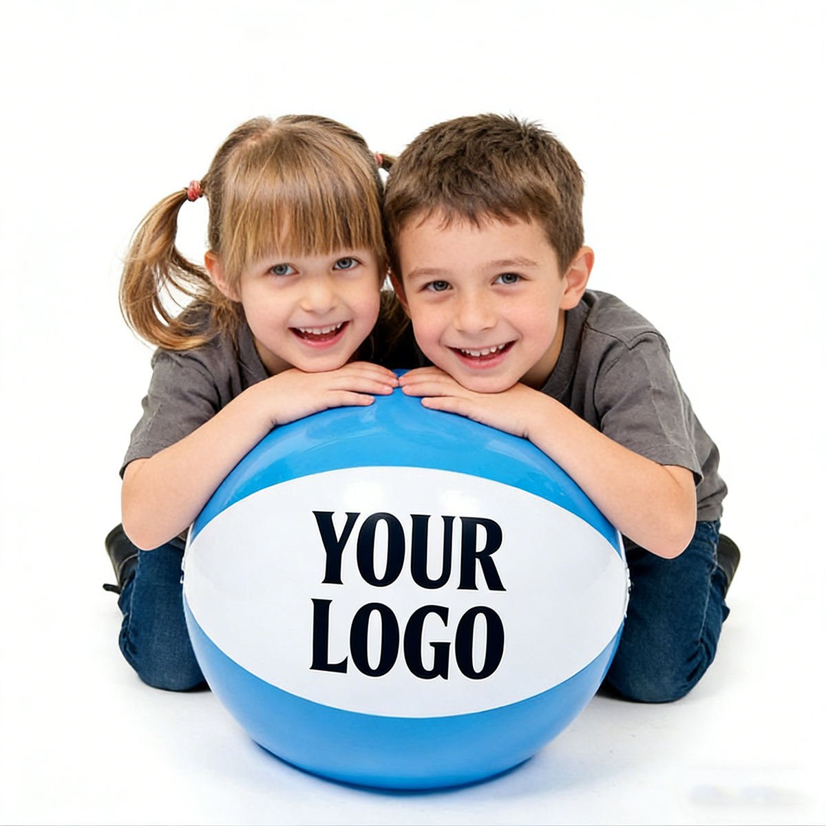 Promotional Custom Logo Children's Summer Outdoor Beach Wholesale Sport PVC Inflatable Beach Toy Ball