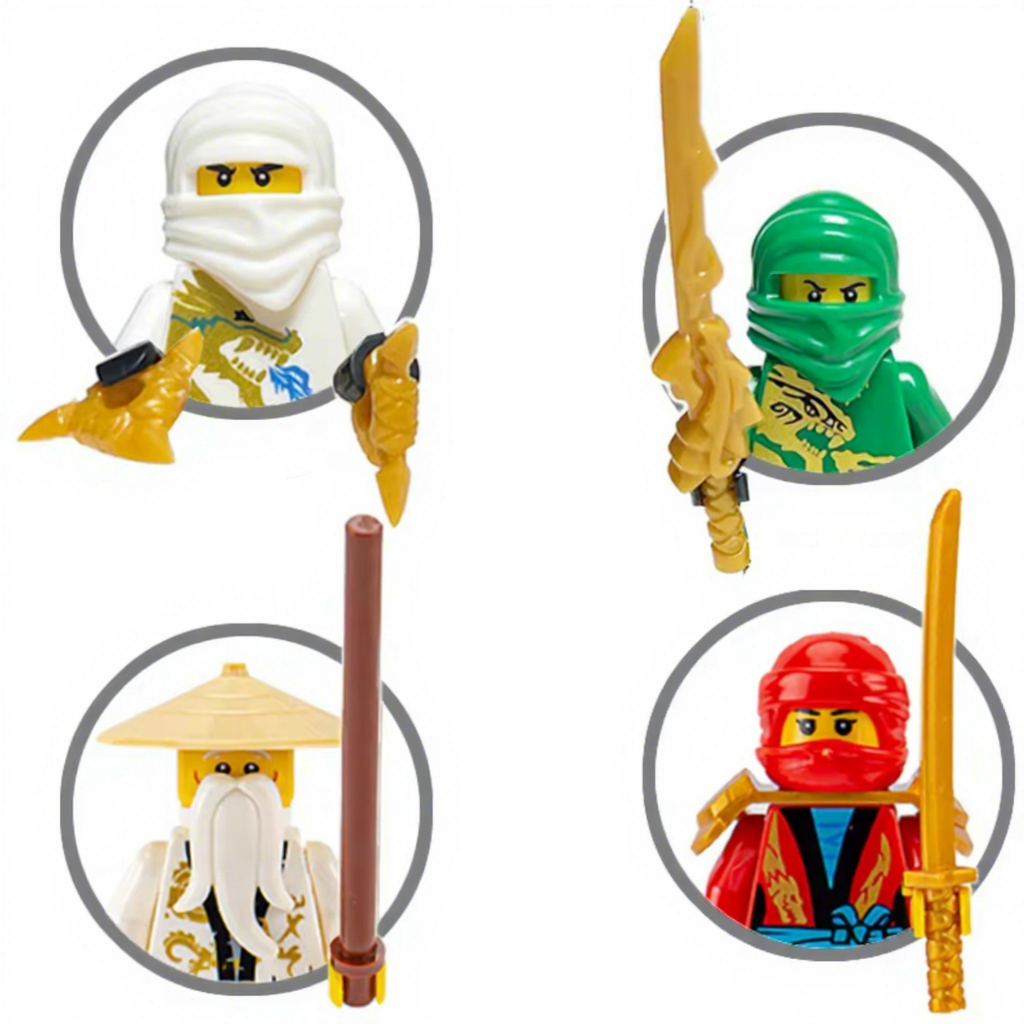 Compatible Mini Building Blocks Small Particle Plastic Little Man Doll Soldier Bulk Promotional Toy