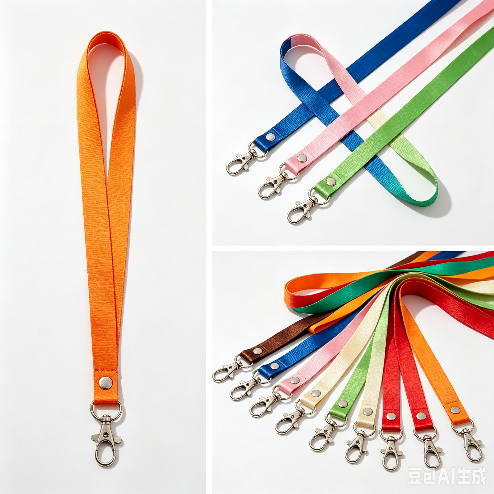 Heat Transfer Printing Lanyard Personalized Polyester Nylon Neck Strap Logo Printed Lanyards Quality Custom