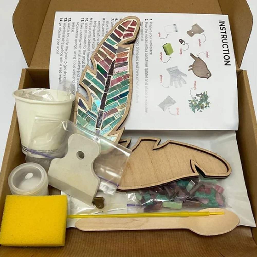 DIY Mosaic Art Kit Toys DIY Toys for Boys and Girls for Craft Arts and Crafts for Adults and Teens Creative Gift for Craft Lover