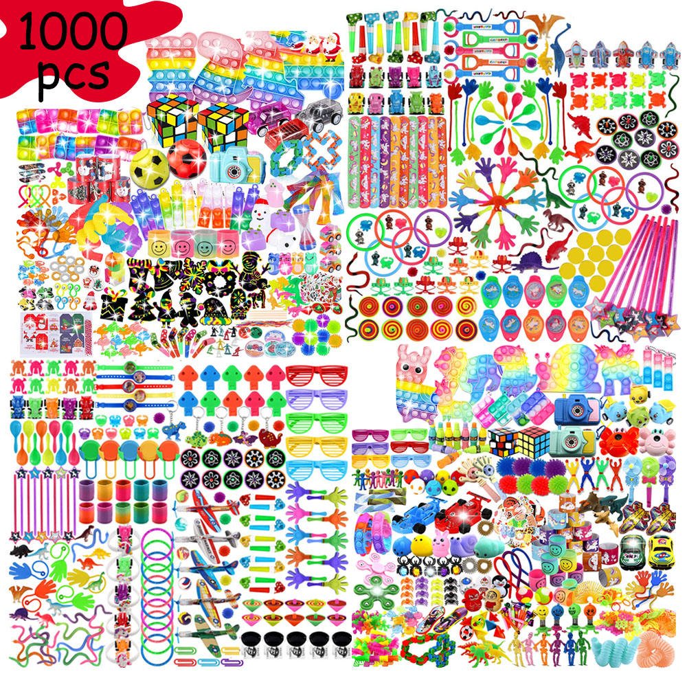 Custom Fidget Pack 72/120/516/1000pcs Set Christmas Advent Calendar Blind Box Holiday Gift for Kids Fidget Toys Pack Set