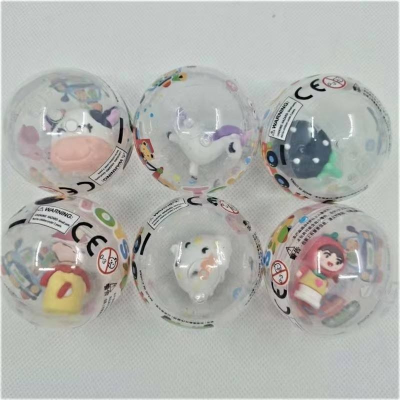 Mini 50mm PP Plastic Capsule Doll Ball Promotional Toy Cheap for Vending Machine