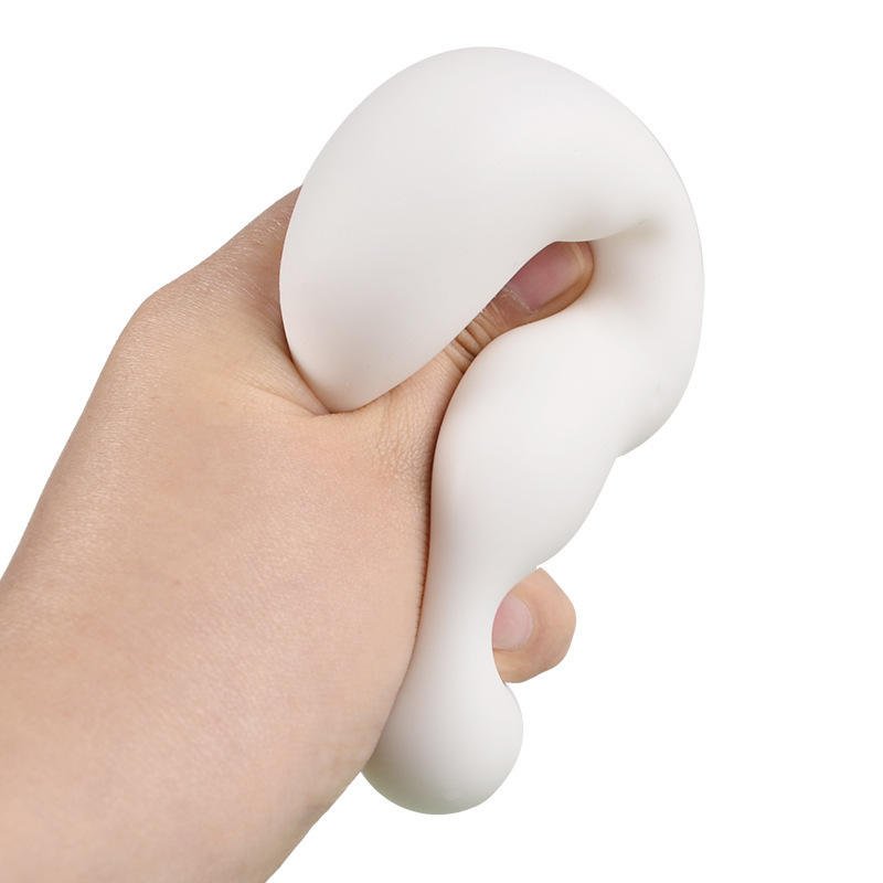 YIWUPOWER 5.5CM Square Tofu Block Squishy Toy Flour Filled Slow Rising White Tofu Toy Stress Relief Vent Fidget Promotional Toys