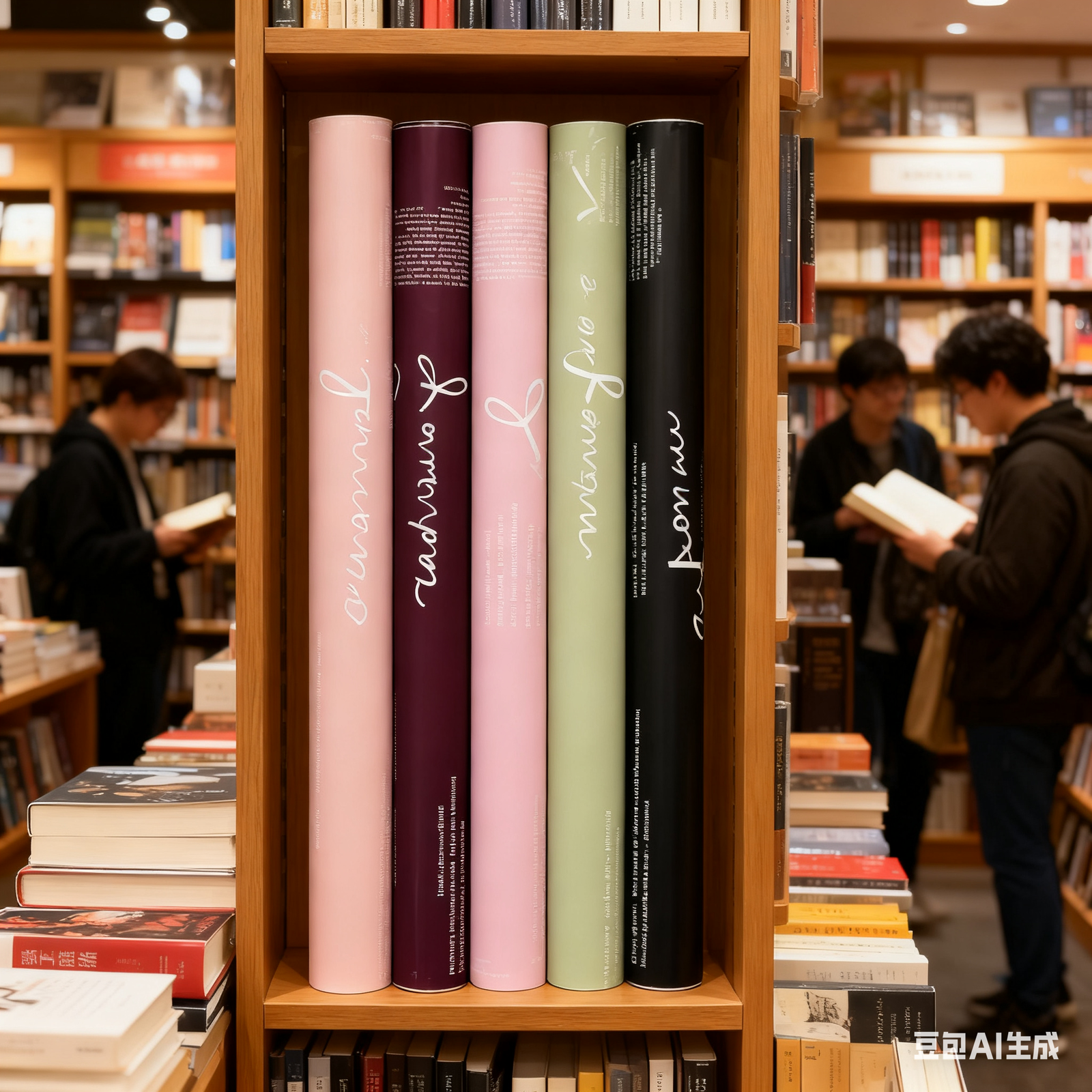 Wholesale English Ouya Craft Paper Two-Color Double-Sided Korean Style Bouquet Wrapping Paper Compatible with Gravure Printing