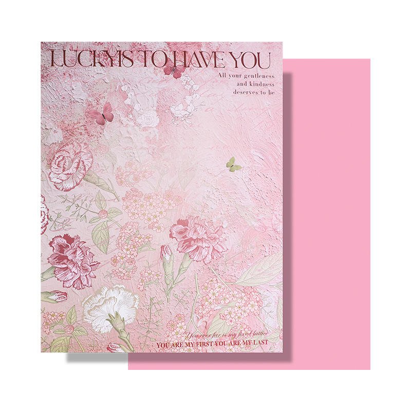 XiMengHuaYuan Biodegradable Starch Coated Craft Paper Art Material Wind Flower Bundle Wrapping Paper Compatible Gravure Printing