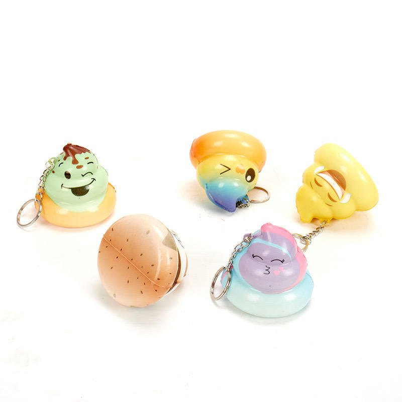 Best-Selling Small Keychain Squishy Toy Cheap Promotional Toy