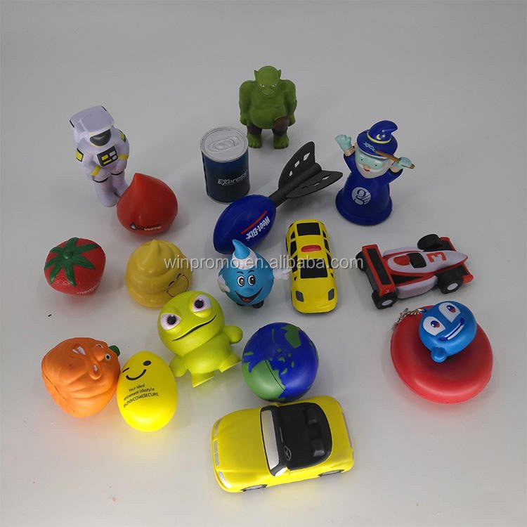 Direct Factory Sale Customized Anti-Stress PU Foam Sponge Pop It Ball Hot New Promotional Toy