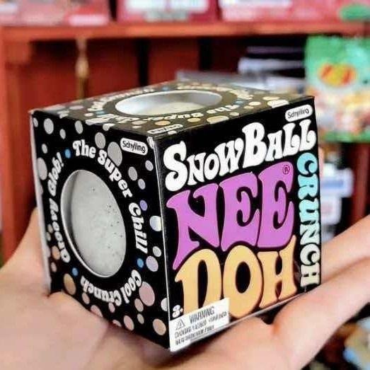 New Product Nee Doh Snow Ball Crunch Pinch Music Sensory Squeezing Toy Cute Eco-Friendly Welcome Gifts Promotional Gift
