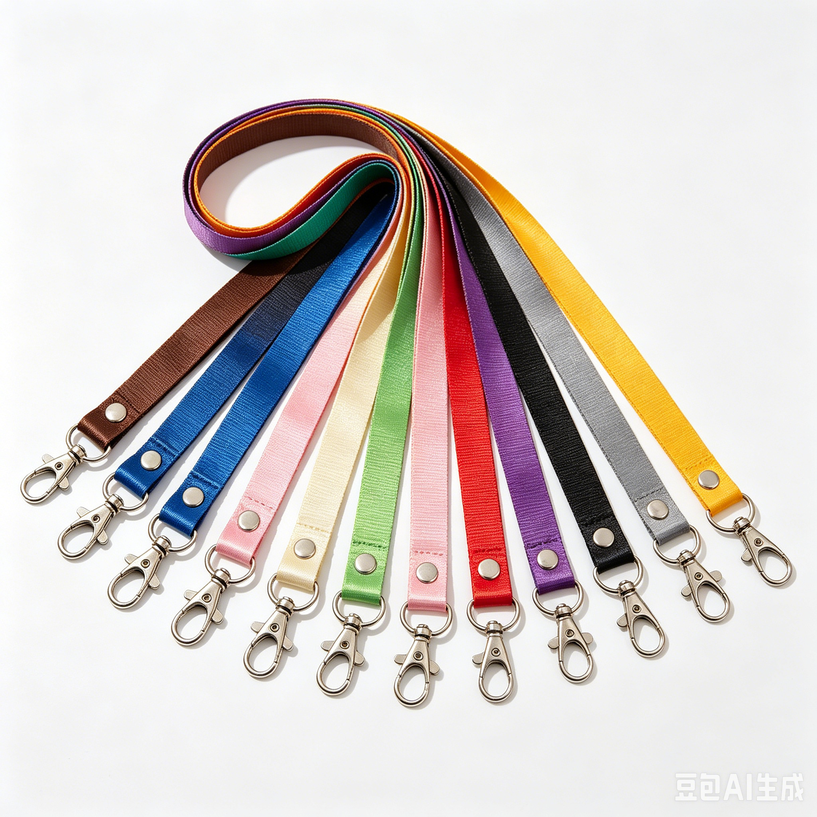 Heat Transfer Printing Lanyard Personalized Polyester Nylon Neck Strap Logo Printed Lanyards Quality Custom
