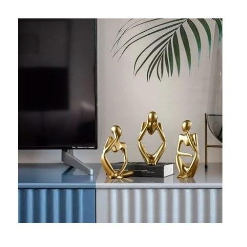 Decorative Metal Sculpture Specialty design Statue Arts Collection Metal Aluminum Statue