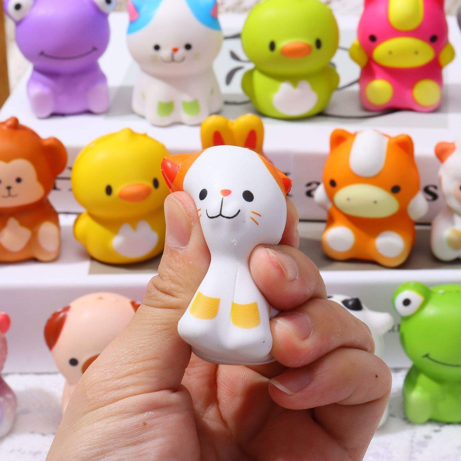 Wholesale Squeeze Toy Stress Relief Animal Promotional Toys Slow Anti Stress Ball with Promotional Gift Toy