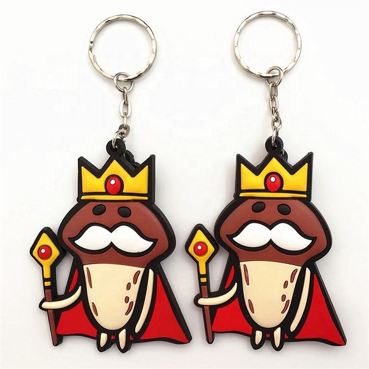 Promotional Gifts Custom Plastic Rubber Key Chain