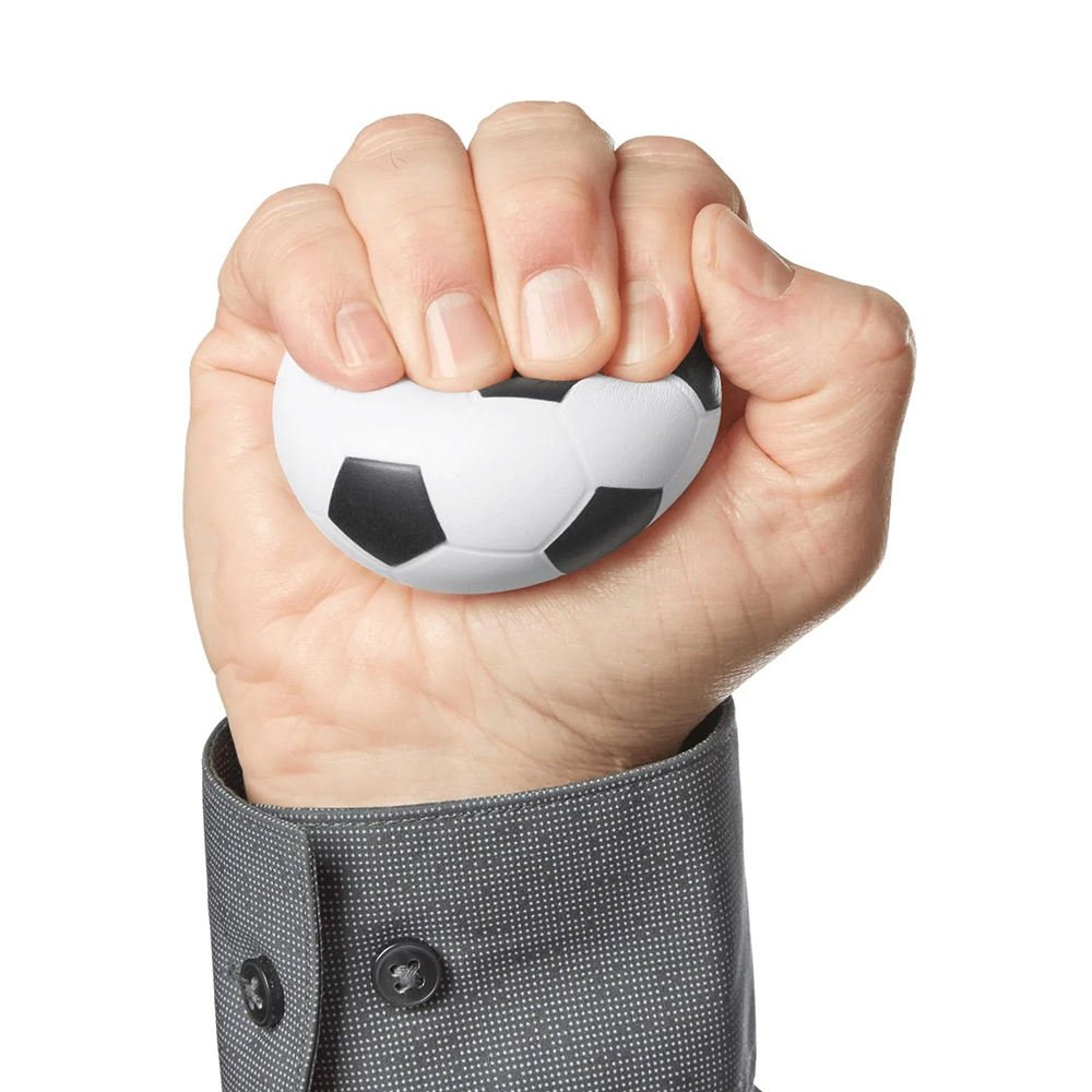 Custom Logo Mini Soccer Ball Stress Reliever Anxiety Relief Squeeze Toy for Promotional Giveaways