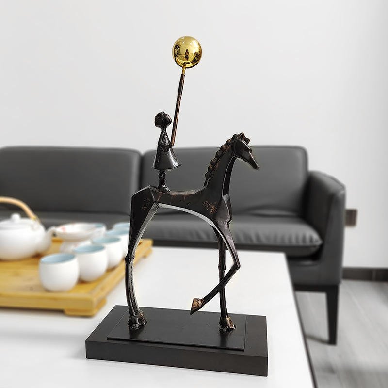 Factory Direct Popular Art Design Shooting Props Crafts Children Gifts Metal Other Home Decoration Crafts