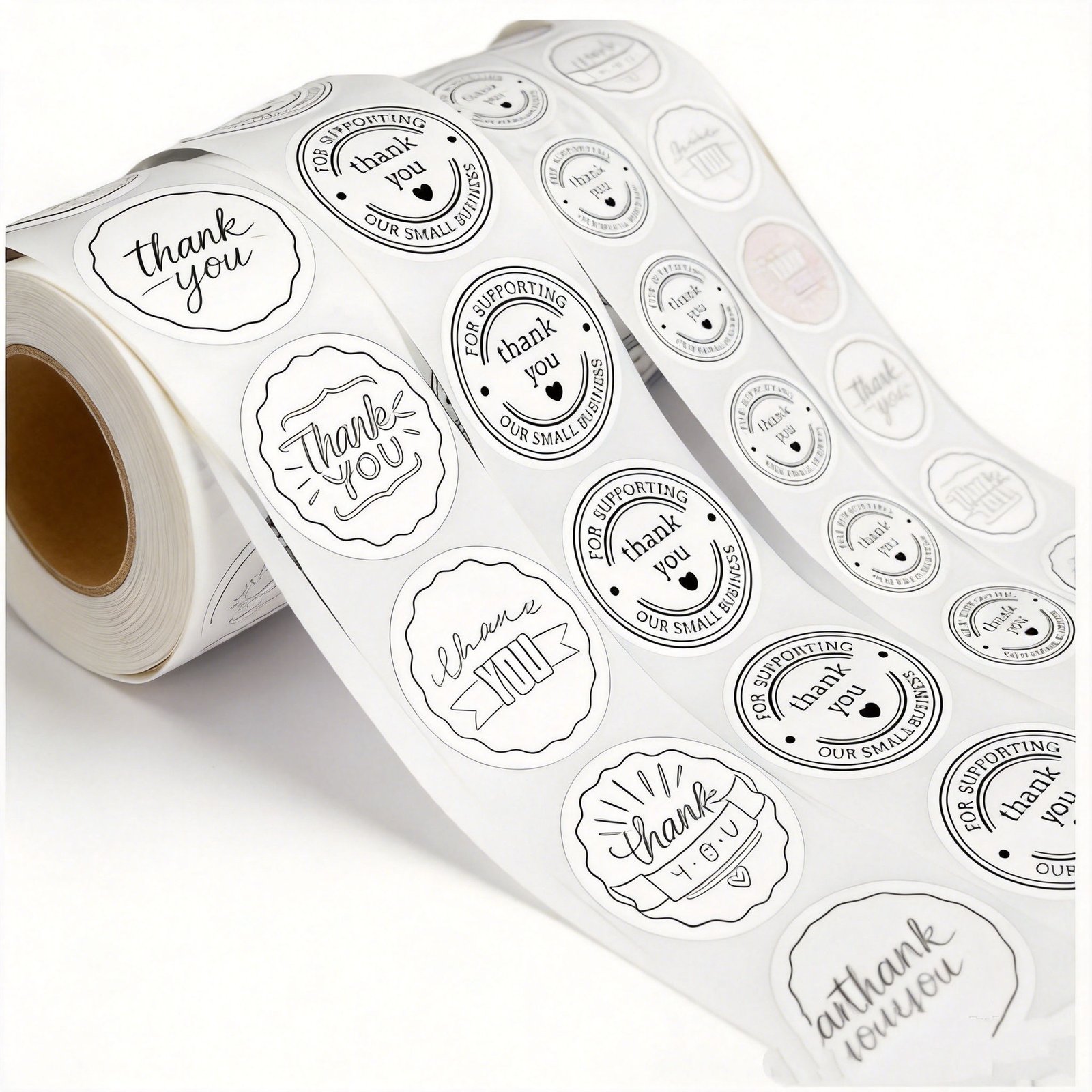 Custom Irregular Paper Stickers, Decorative Adhesive Label Stickers for Packaging Decoration