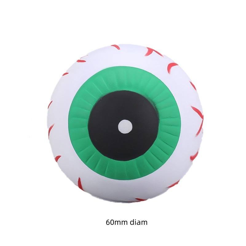 Promotional Gifts Customized PU Foam Eyeball Shape Toy Balls Stress Ball Toy Anti-stress Toy