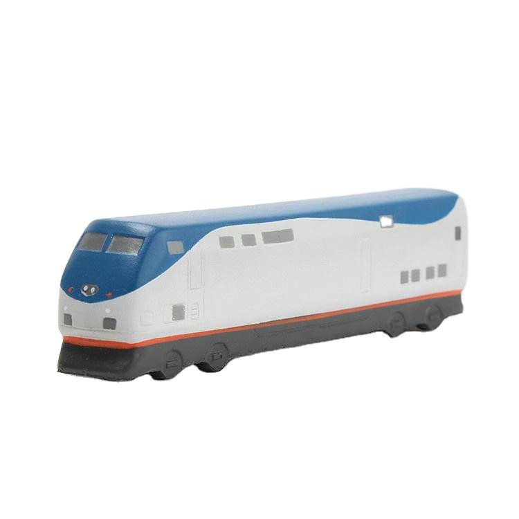 Promotional Customized Soft Train Engine Stress Ball PU Foam Promotional Toy Soft Toy Unisex for Kids