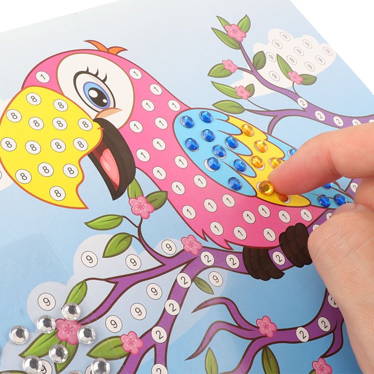 Custom Diamond Painting Other Educational Toys Gem Diamond Mosaic Puzzle Art for Kids