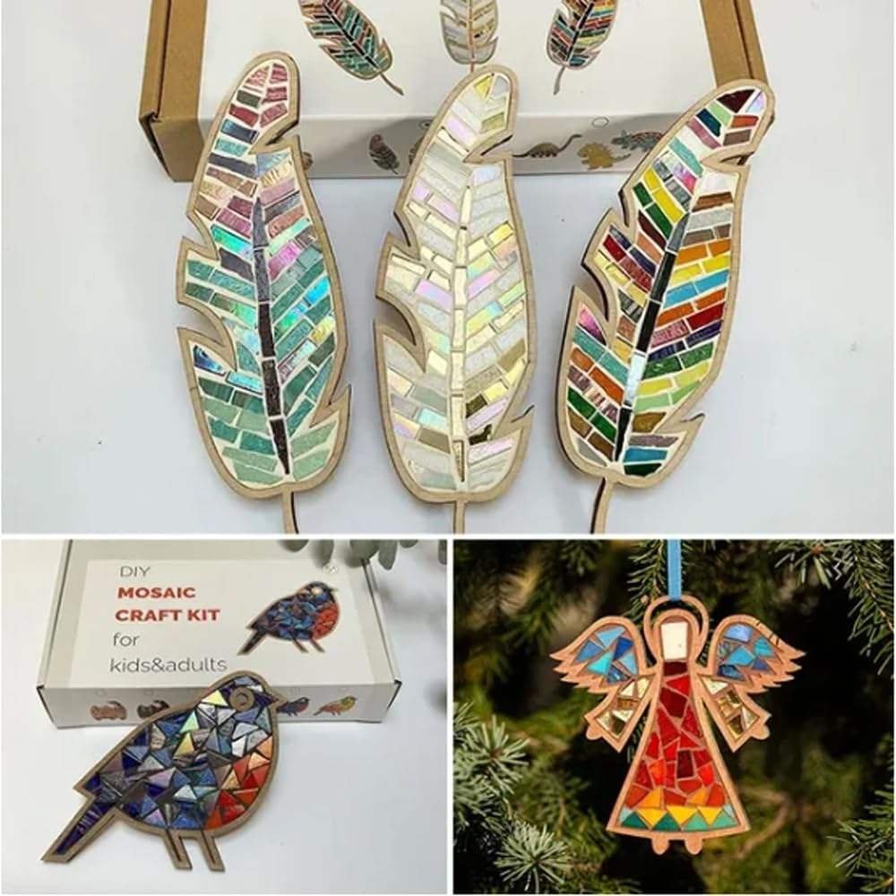 DIY Mosaic Art Kit Toys DIY Toys for Boys and Girls for Craft Arts and Crafts for Adults and Teens Creative Gift for Craft Lover