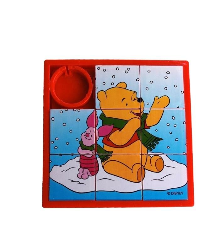 Mini Puzzle Toy Plastic Jigsaw Set for Kids Children Educational Brain Game Promotional Party Favor Gift Custom Logo