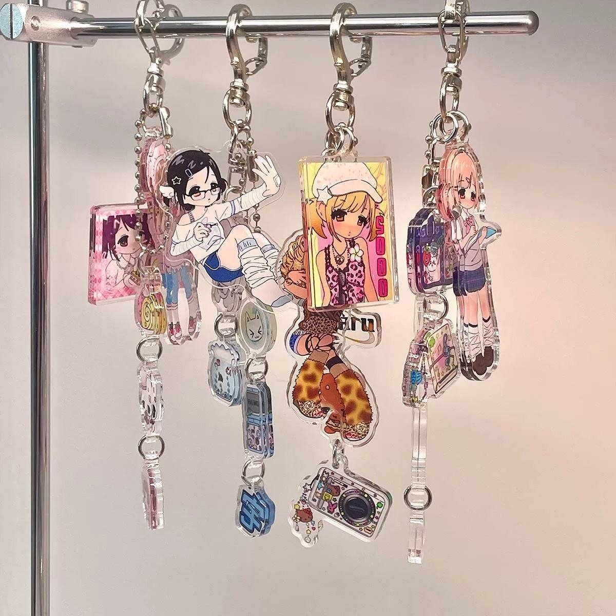 Custom Your Design Acrylic Charms Acrylic Keychain Pendant Acrylic Plastic Charms Make Your Own Shaker Charm Cartoon Any Shape