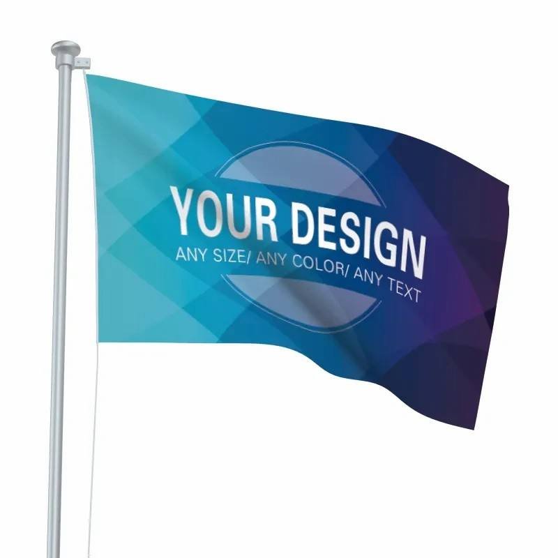 Wholesale Supply Custom Flags Double Sided Printing Custom National Flag 3x5 All Size All Country Flags
