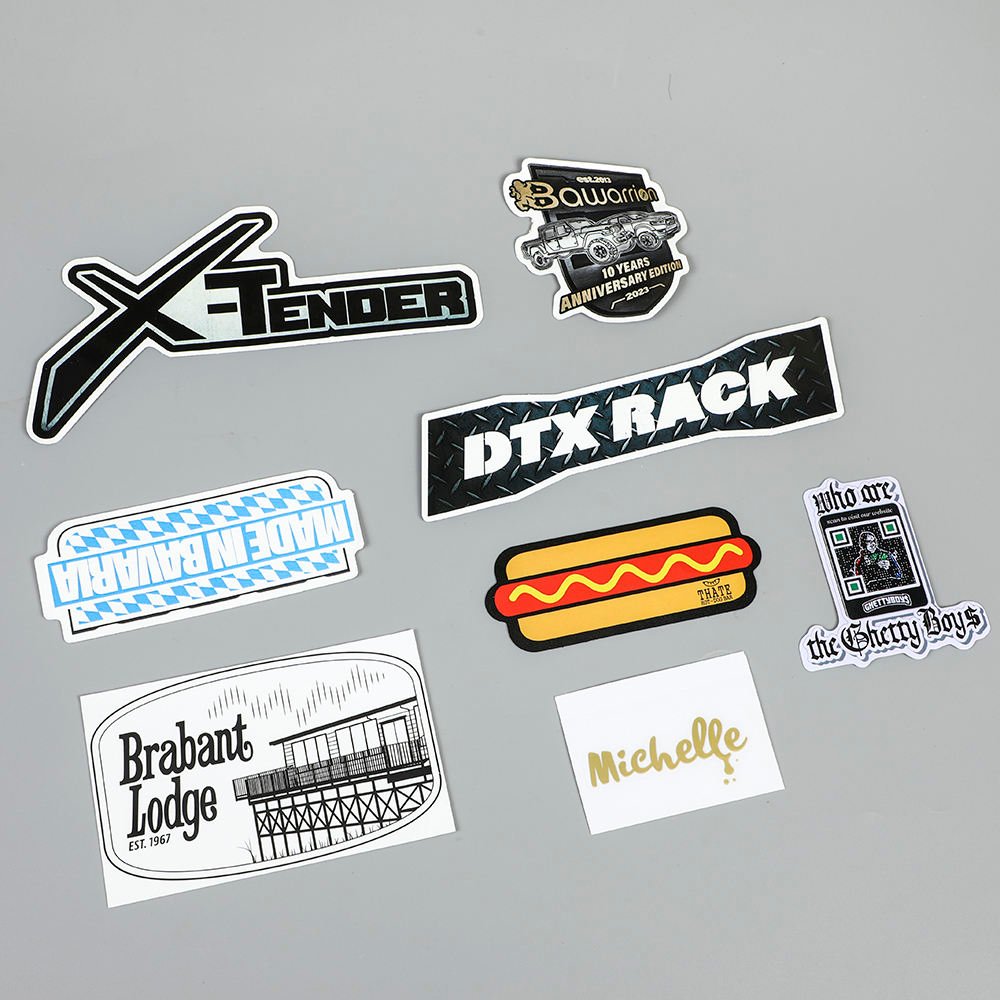 Decorative Cute Waterproof Label Stickers Personal Customization logo Sticker