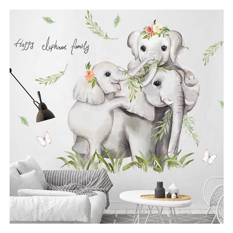 20pcs Custom PVC Wall Decor Stickers Large Removable Vinyl Wall Decals UV Resistant Waterproof Eco-Friendly for Home Decor Wall