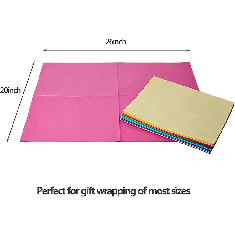 Tissue Paper for Gift Wrapping 20x16 in Art Tissue Paper for Crafts Gift Wrapping Tissue Paper for Gifts Packaging