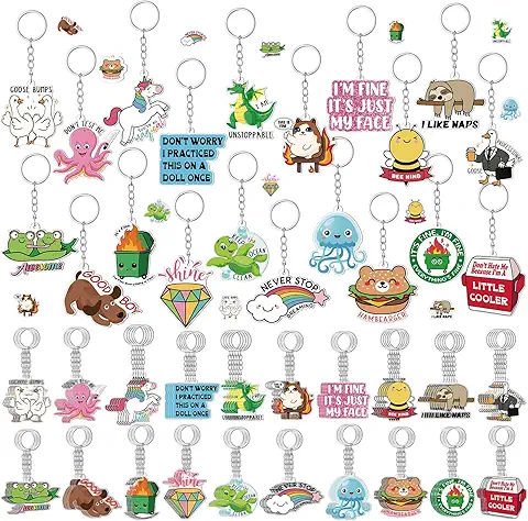Custom Metal Keychains Custom Wholesale Eco Plastic Clear Acrylic Keychain Printing Acrylic Keychain Charm