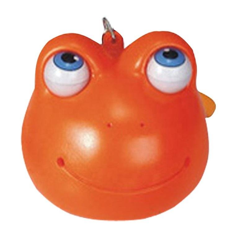 EN71 Squeezed Pvc Toys 3d Eye Plastic Key Chain