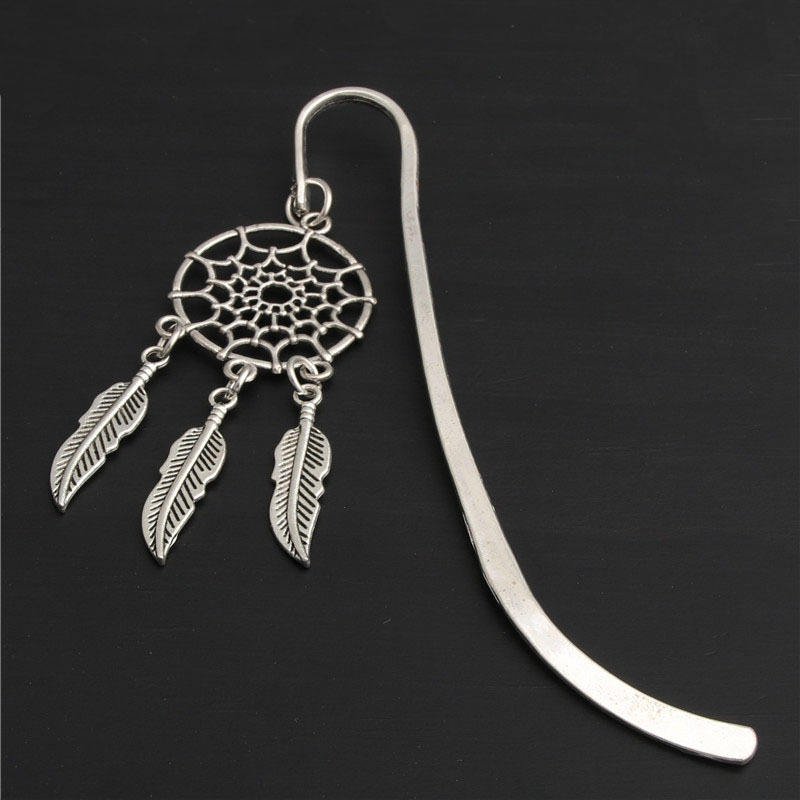 Popular Flower Plant Specimen Metal Gift Jewelry Zodiac Literary Leaf Antique Cultural Supplies Bookmark Metal Handicraft