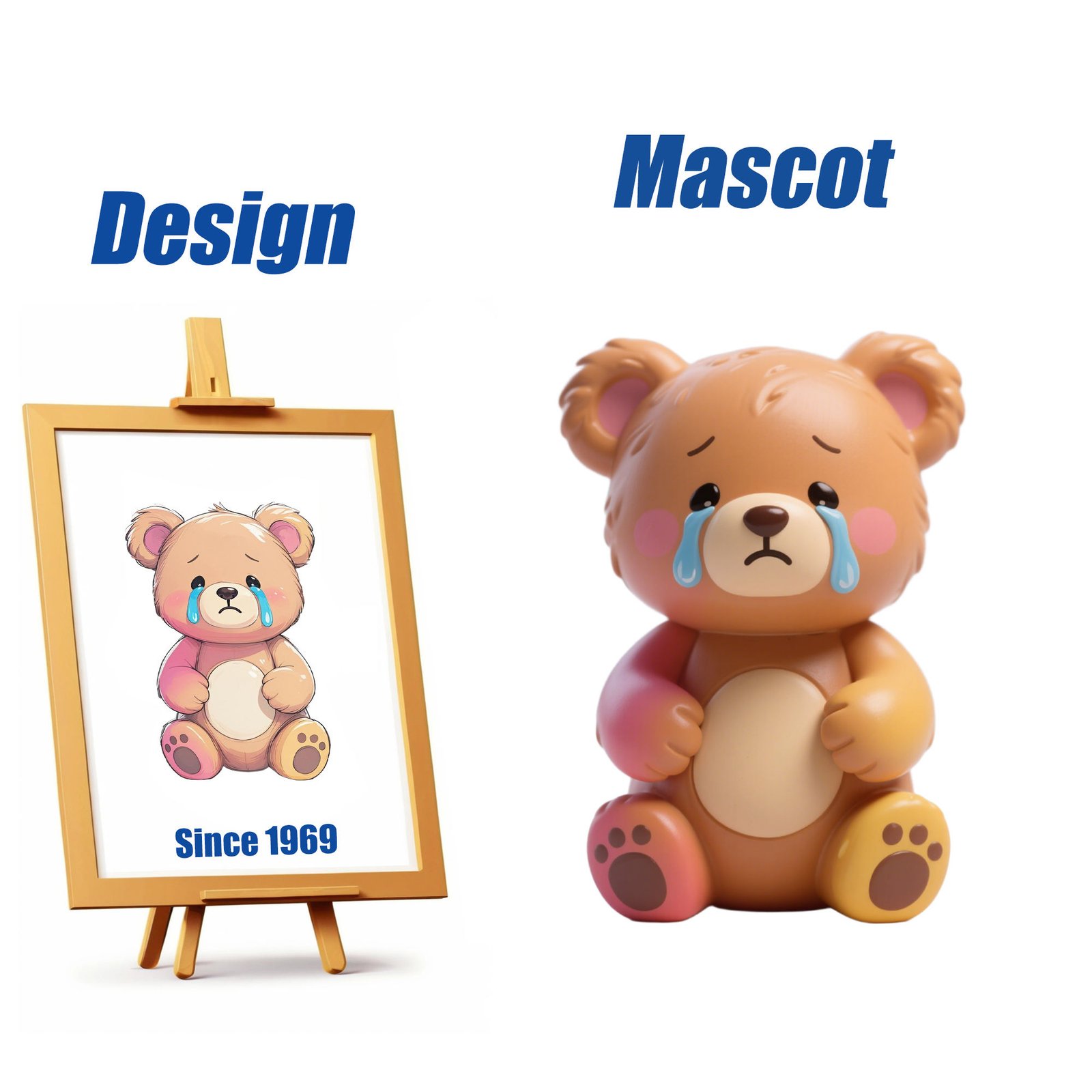 Shengye OEM ODM Hand-Made Plastic Vinyl Football Horse Action Figure Toy for Company Promotion Mystery Blind Box Figure Statues