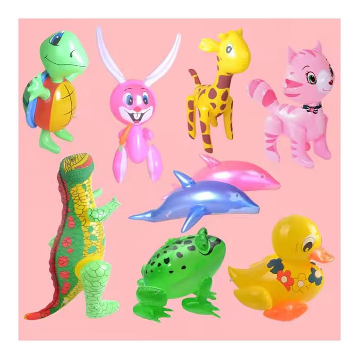 Custom New Children's Inflatable Cartoon Promotional Toys Mini Insect Animal Pvc Inflatable Toys Small Inflatable Toys for Kids
