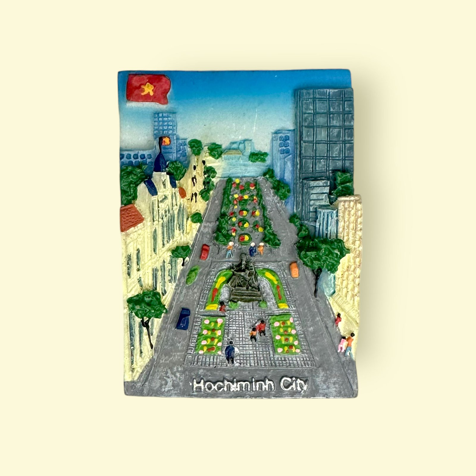 Traditional Image Vietnam Resin Craft Figurine Cultural Heritage Sites Gifts Hoi Ancient Town Model Artistic Artificial Love