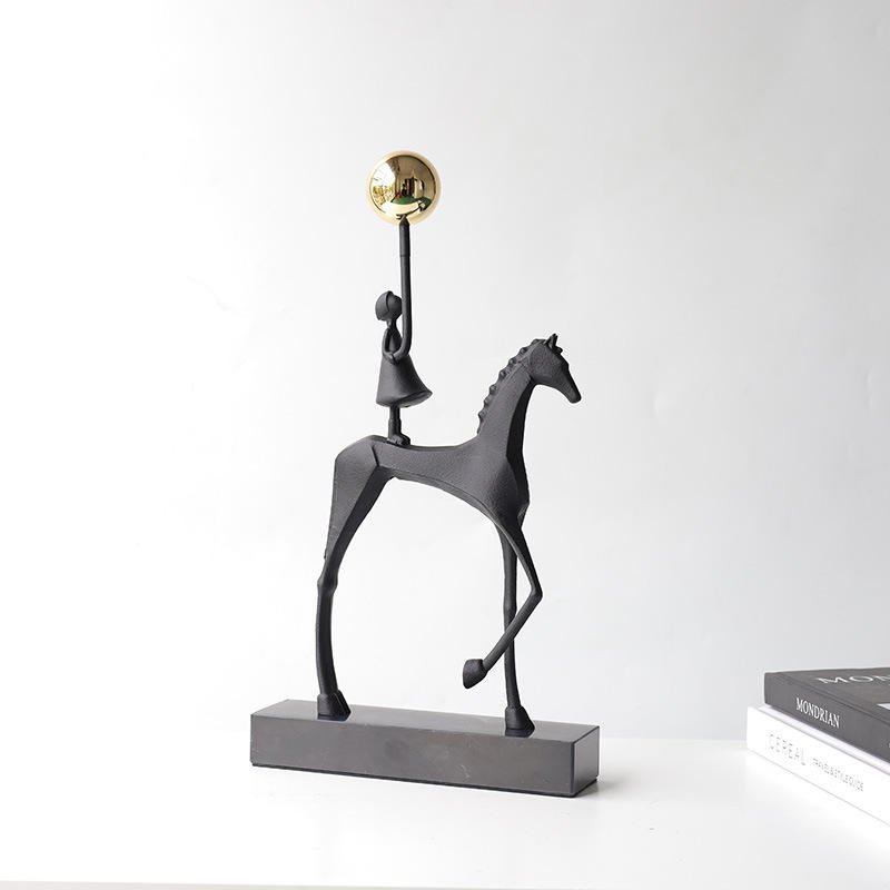 Factory Direct Popular Art Design Shooting Props Crafts Children Gifts Metal Other Home Decoration Crafts