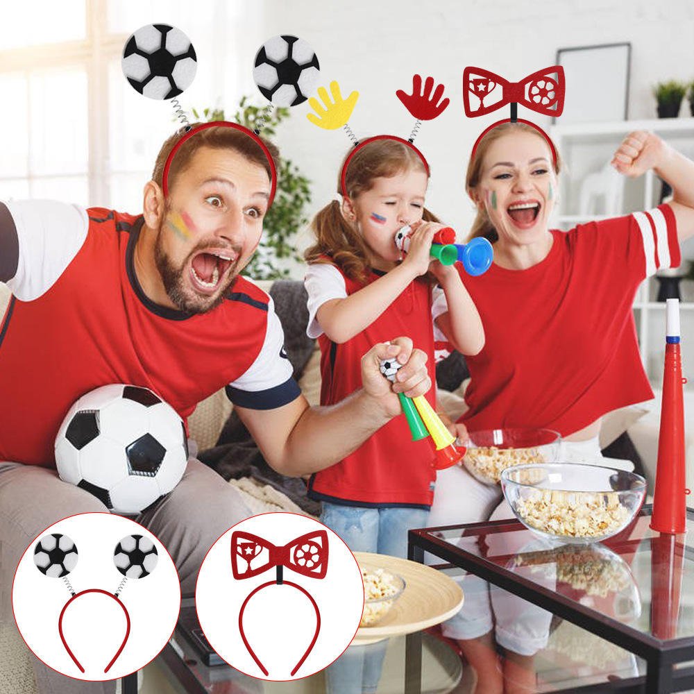 Creative & Cultural Collectible Artifacts Football Headband for Party Decorations and Cheering Props