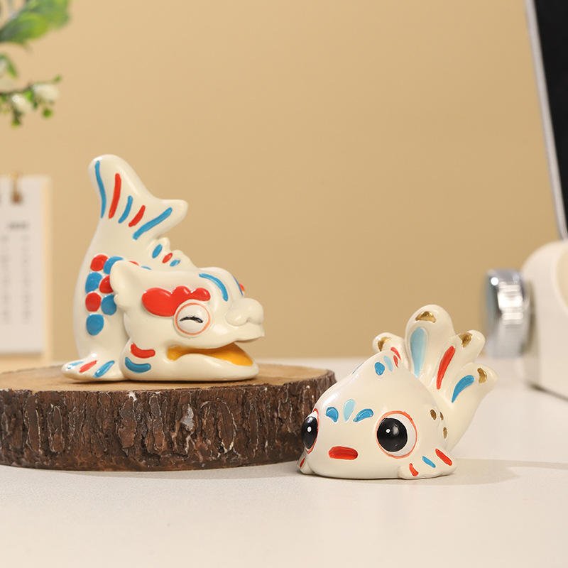 Resin small ornaments, desktop decoration ornaments, handicrafts, cultural and creative industries