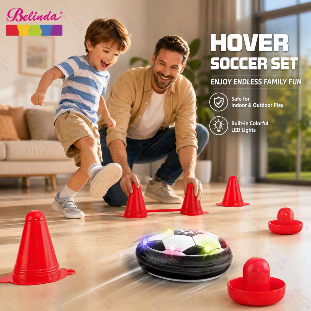 Belinda Hover Soccer Ball Toys Indoor Outdoor Parent Child Interaction Education Sport Ball Gift Promotional Toys for Children's