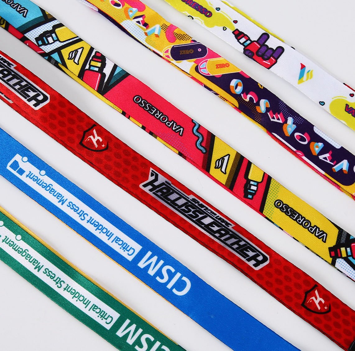 New Arrival Free Sample Promotional Cheap Custom Polyester PVC Sublimation Lanyard Neck Nylon Lanyard With Logo