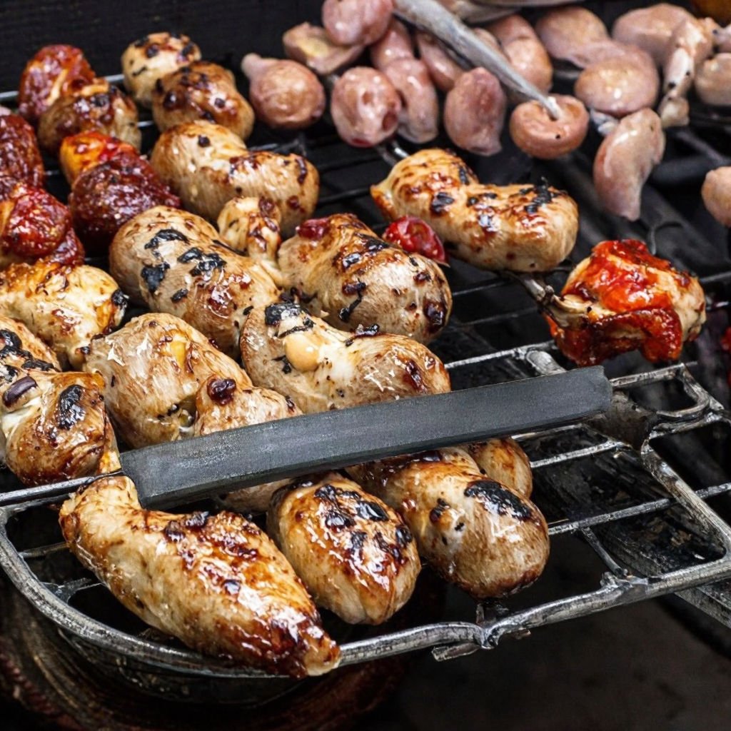 CJH YIWAN Black Charcoal Barbecue 7800 Calorific Value 5% Ash Content Creative Cultural Collectible Artifacts Birthday Present