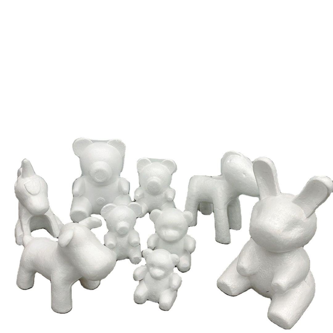 Styrofoam Rabbit Valentines Anniversary Birthday Gift Party Supplies Christmas Tree Ornament