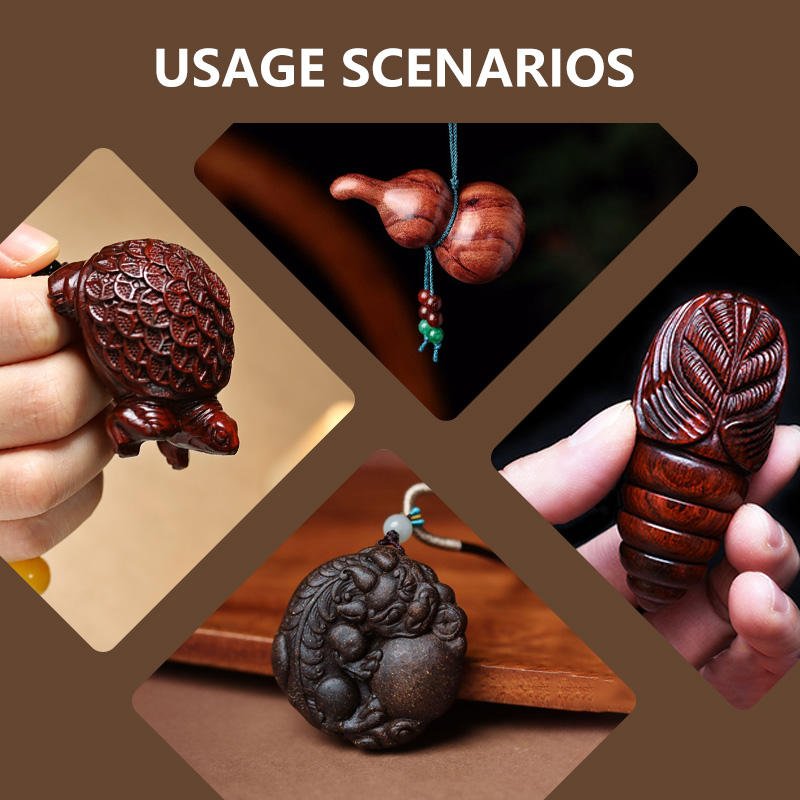 Factory Price Wooden Antiques Durable Small Design Objets Artisanaux En Bois China Natural Material Wooden Handicrafts