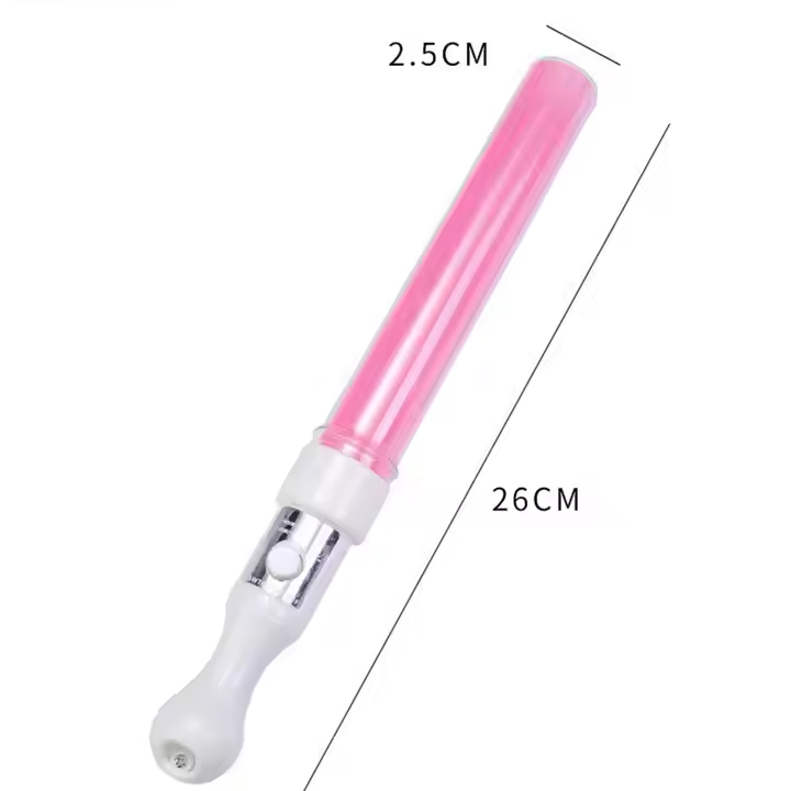 Custom Neon Party Glow Sticks Rave Concert Flashing Light LED Glow Stick Cheer Props Concert Party Supplies